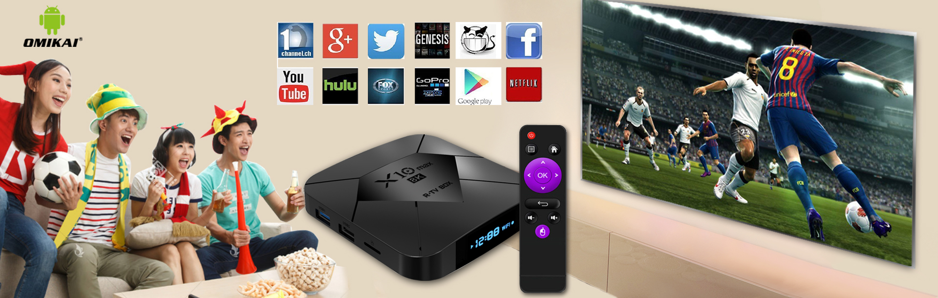 Unique Design Android TV Box for Amlogic Rockchip Allwinner Soc with  Android 9.0 Kodi IPTV Set Top Box - China TV Box, Android TV Box