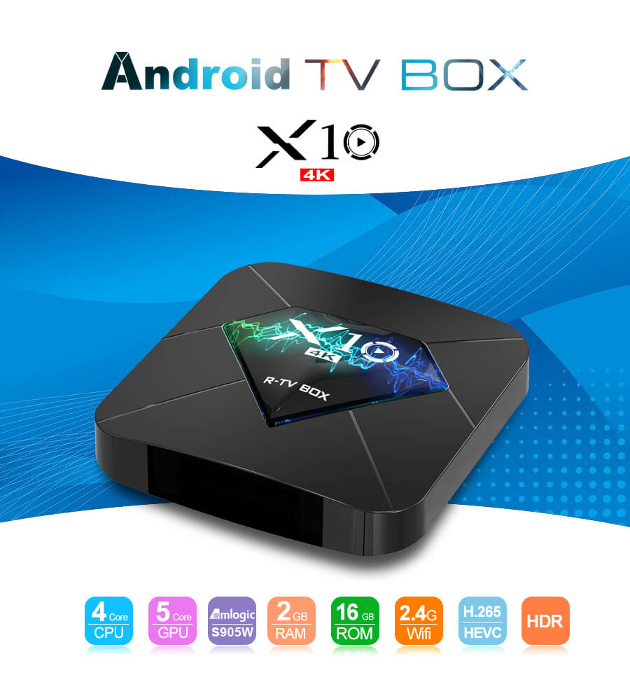 R-TV BOX X10-S905W