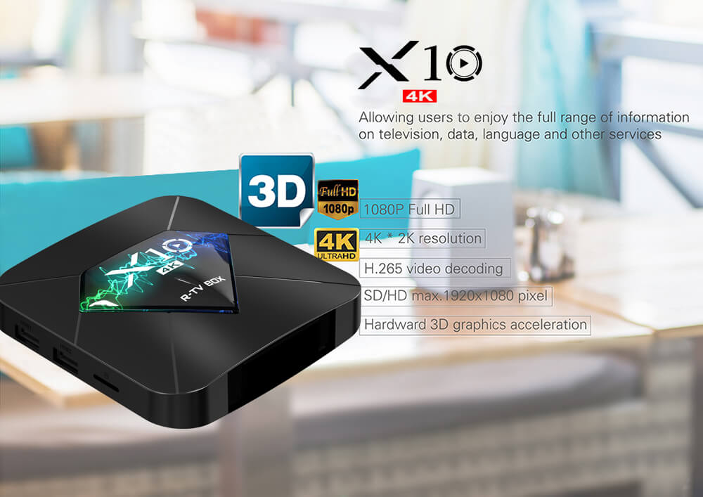 R-TV BOX X10 -S905W