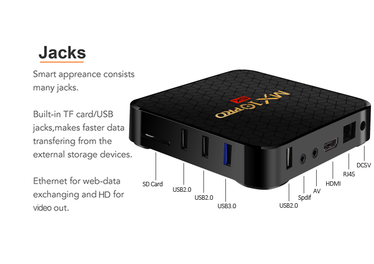 R-TV BOX MX10 PRO Android TV Box