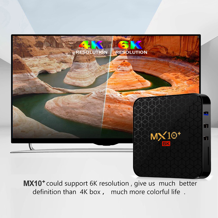 New arrival MX10  Dual wifi with BT 4.0 4gb ram 32gb rom TV BOX