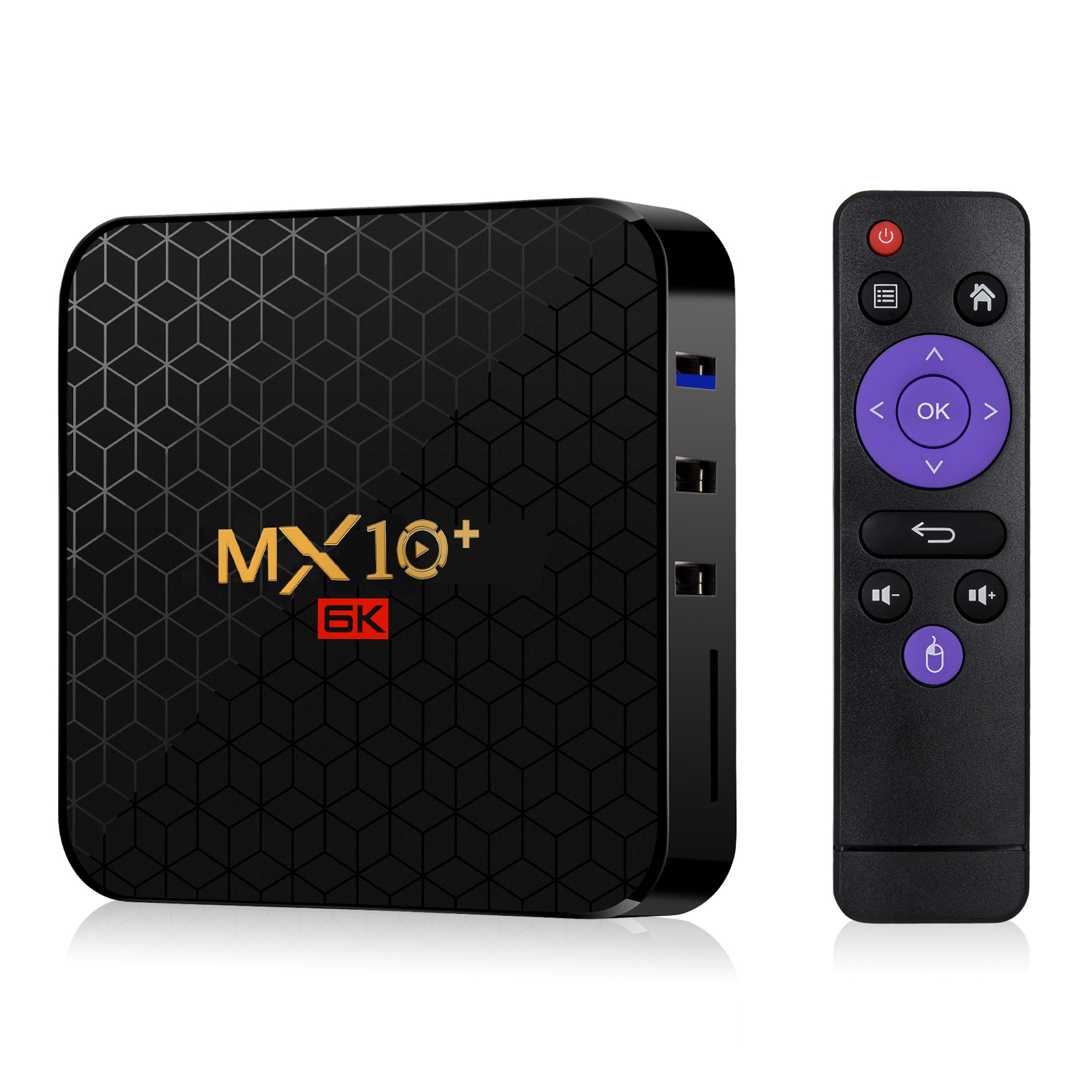 New arrival MX10+ Dual wifi with BT 4.0 4gb ram 32gb rom TV BOX