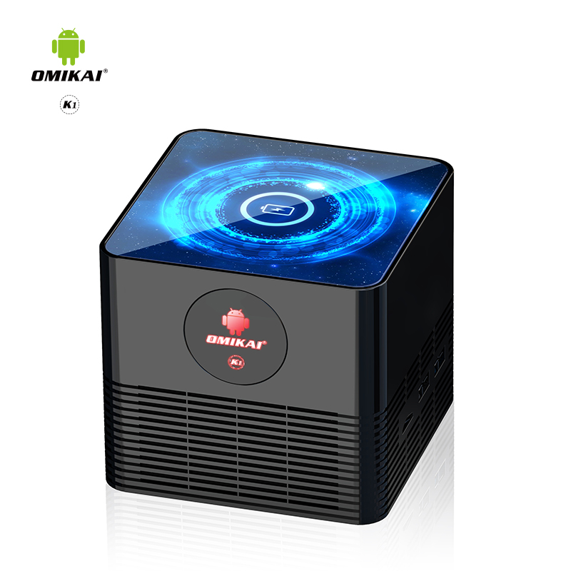 Omikai K1 New TV BOX Allwinner Android 10 os BT 5.0 Wireless charging