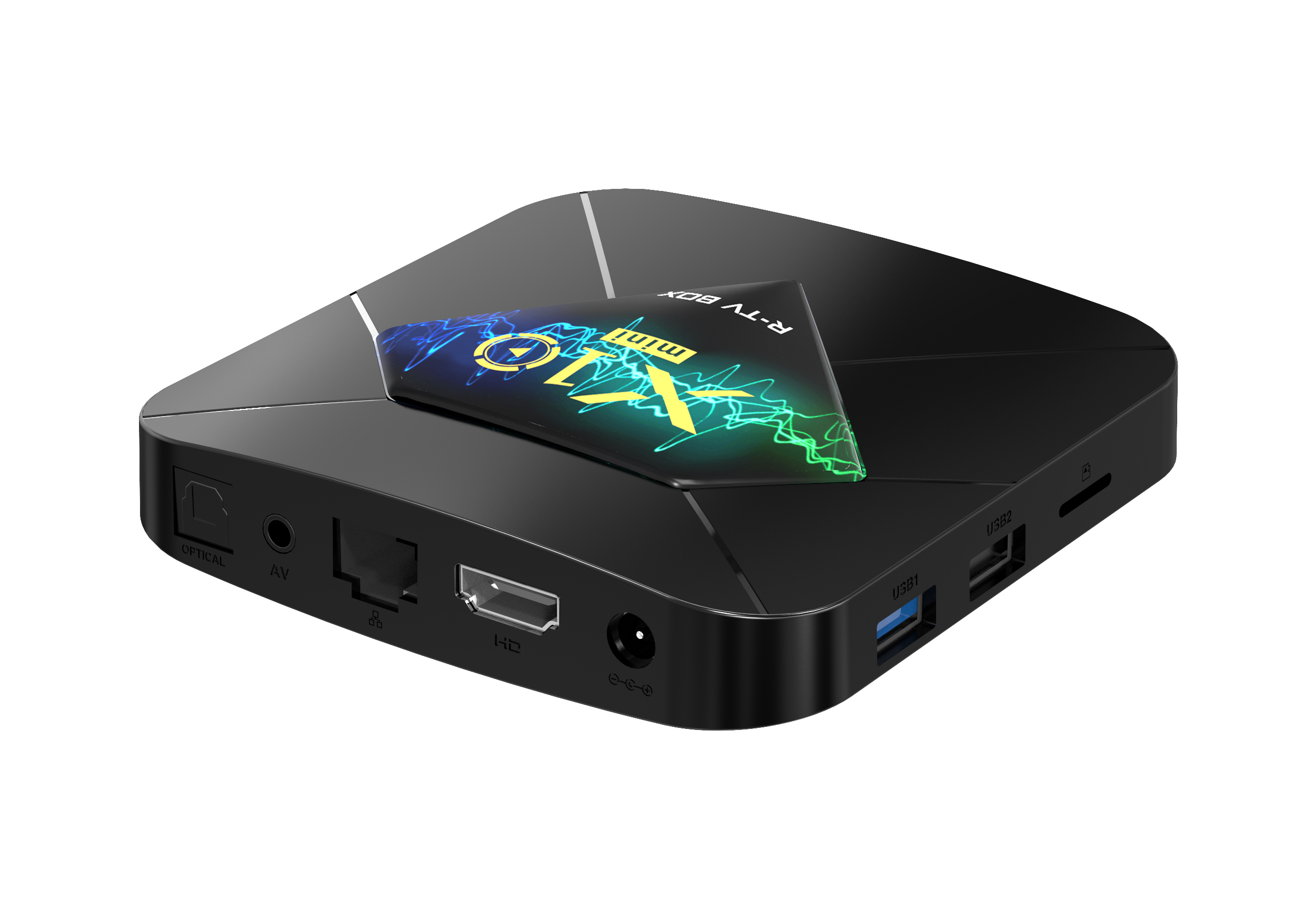 2020 Newest Android tv box R-TV BOX X10 mini 1gb 8gb 2gb 16gb Allwinner H313 Quad Core wifi Android 10 TV Box