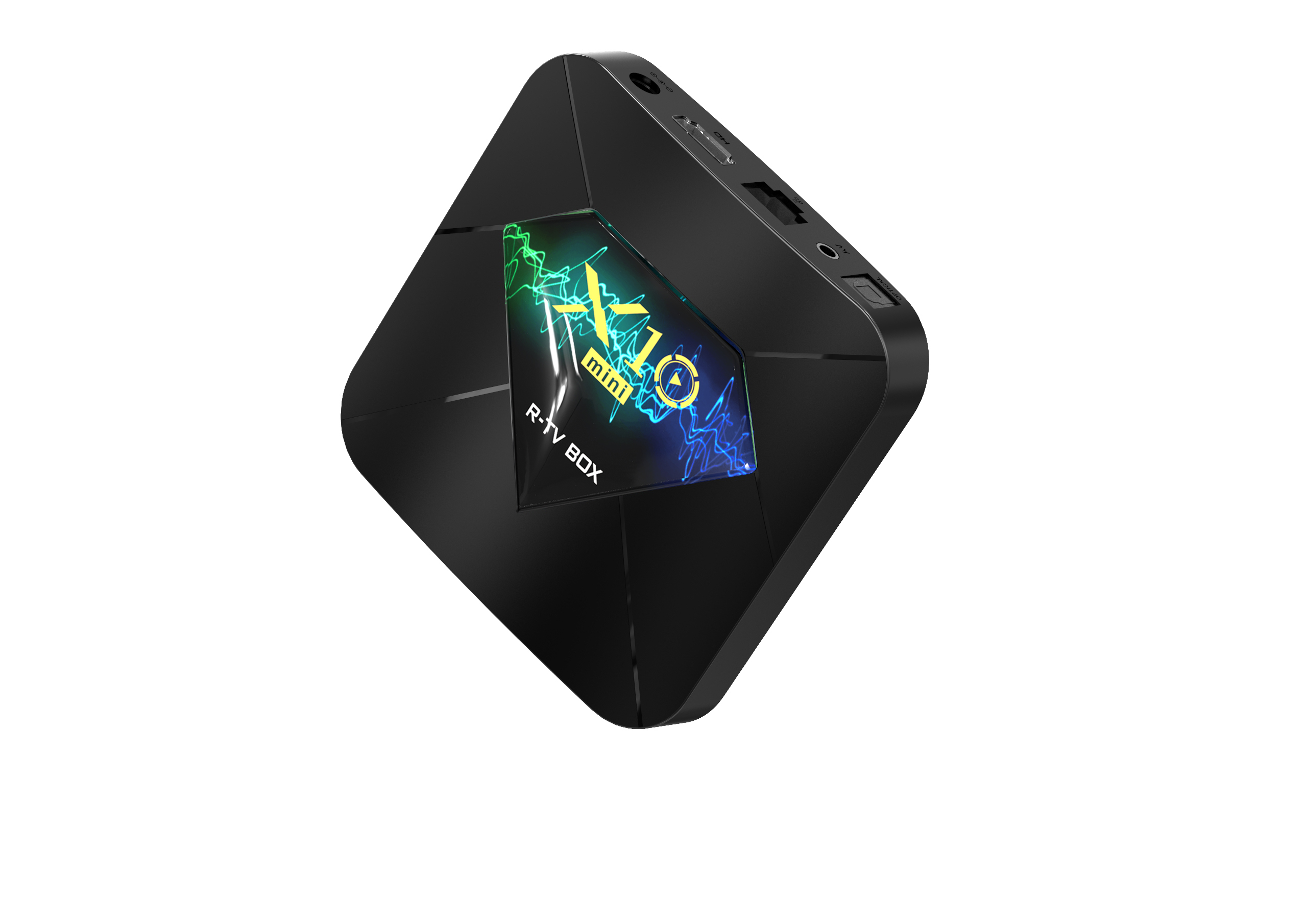 2020 Newest Android tv box R-TV BOX X10 mini 1gb 8gb 2gb 16gb Allwinner H313 Quad Core wifi Android 10 TV Box