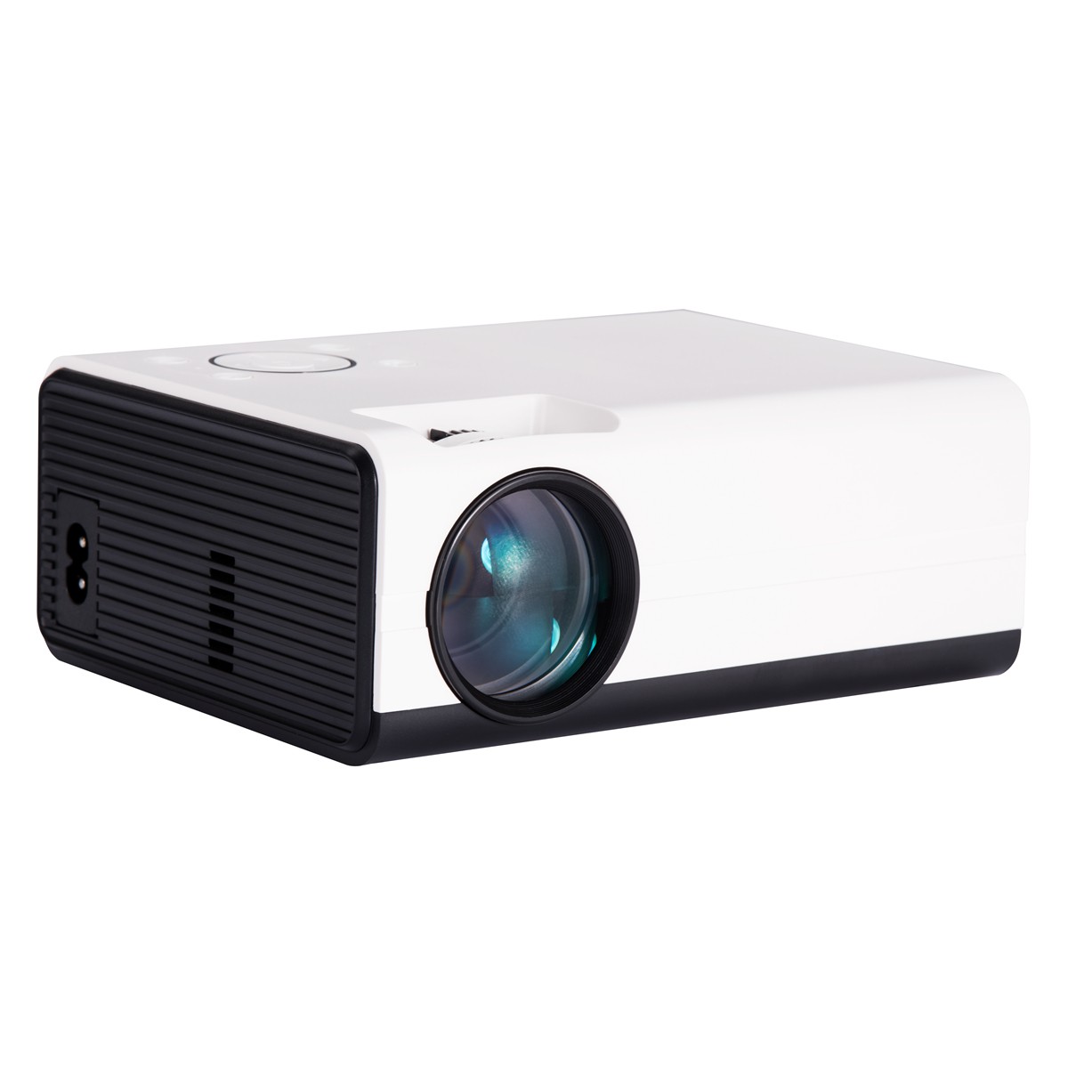 Portable Size Projector 8K 1080P WIFI And Bluetooth Android Support Mobile Phone USB Connecting Black and White Easy carrying projector