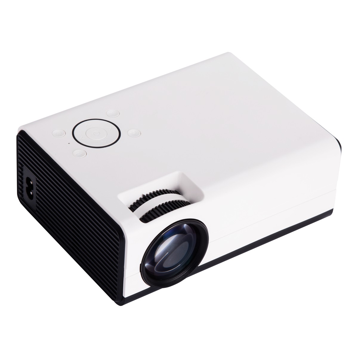 Portable Size Projector 8K 1080P WIFI And Bluetooth Android Support Mobile Phone USB Connecting Black and White Easy carrying projector